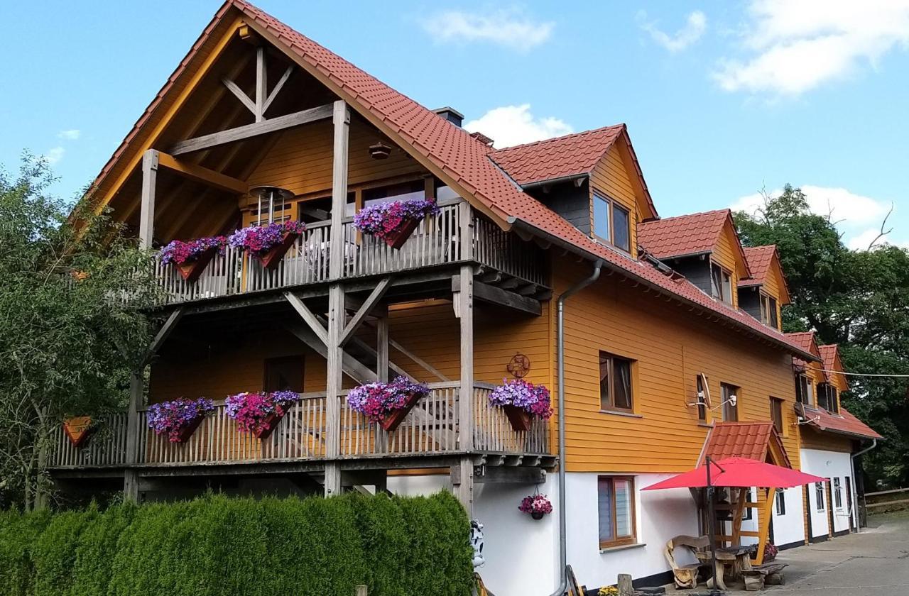 Ferienwohnung Betzemühle 2 Bauernhof Altenschlirf Exterior foto